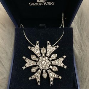 Swarovski pendant necklace and/or brooch